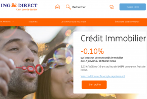 Rachat Credit immobilier ING Direct