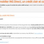 Crédit immobilier ING Direct